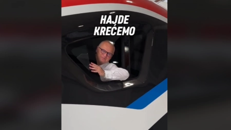 HAJDE, KREĆEMO! Ministar Vesić predstavio novi BRZI VOZ i otkrio detalje koje sigurno niste znali! (VIDEO)