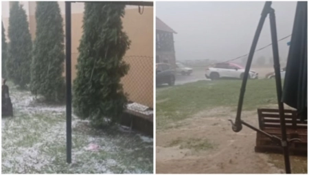 ZABELELO SE U SRBIJI NA +40 KAO DA JE ZIMA Pogledajte kako GRUVA nevreme, grmljavina i grad iz vedra neba! (FOTO/VIDEO)