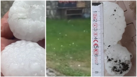 STRAHOVITO NEVREME PUSTOŠI OVE SRPSKE GRADOVE Krupni komadi leda nemilosrdno tuku, vreme je OPASNO (FOTO/VIDEO)