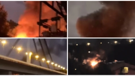 NEMILA SCENA U NOVOM SADU Širi se gust dim! (FOTO/VIDEO)