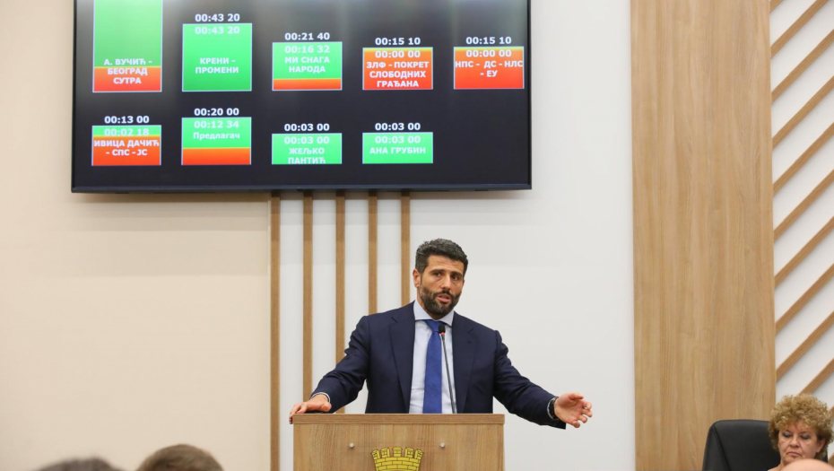 ALEKSANDAR ŠAPIĆ JE GRADONAČELNIK BEOGRADA! Skupština donela odluku!