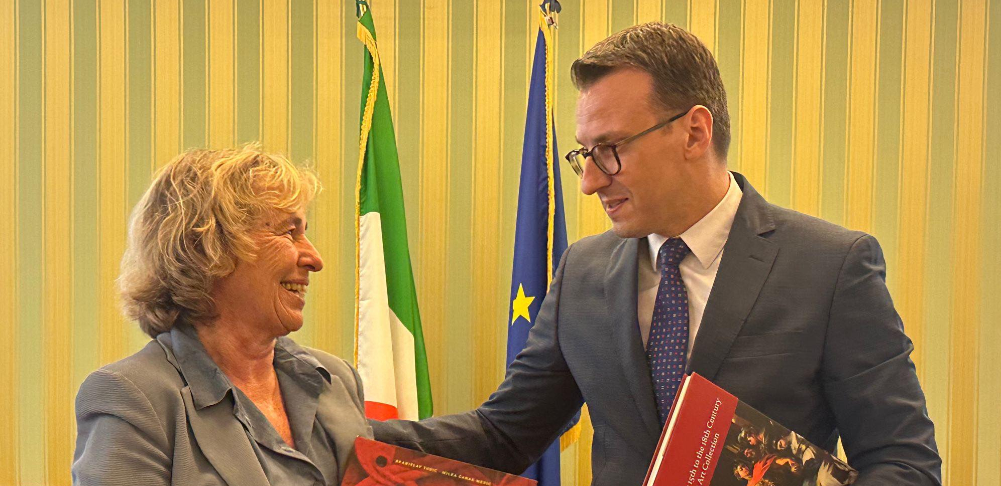 ITALIJANSKA SENATORKA SADA JE ČULA O SRAMNOM KUTRIJEVOM ZULUMU! Petar Petković sastao se sa Stefanijom Kraksi (FOTO)
