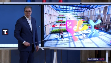 NACIONALNI STADION BIĆE POVEZAN SA EKSPOM Vučić predstavio naciji kako izgleda prekretna tačka za razvoj Srbije - EKSPO 2027!