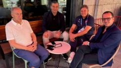 Laković i Predrag Mijatović posetili fudbalere Srbije na Evropskom prvenstvu
