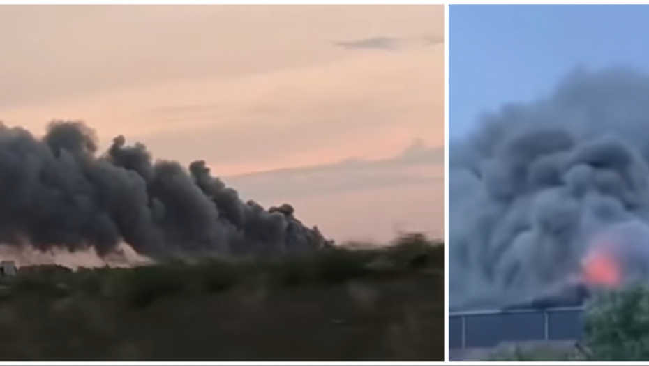 STRAVIČAN PRIZOR U DOBANOVCIMA Crni dim prekrio nebo, vatra guta sve pred sobom! (VIDEO)