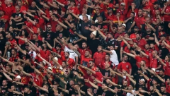 ALBANCI SE PONIŽAVAJU KAO NIKADA Preklinju Špance na EURO-u da priznaju lažnu državu Kosovo (FOTO)