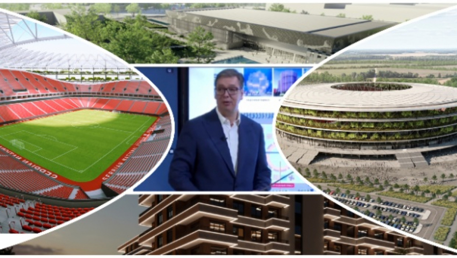 VUČIĆ JE JUČE POKAZAO DETALJAN PLAN EXPO 2027: Evo kako će izgledati nacionalni stadion, akvatik centar i stambeni kompleks! (FOTO)