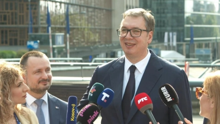 "TO JE SUŠTINA" Vučić posle razgovora u Briselu: Vrti se u krug