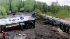 BROJE SE MRTVI NAKON HOROR NESREĆE U RUSIJI Povređeni 12 sati čekali pomoć u hladnim vagonima