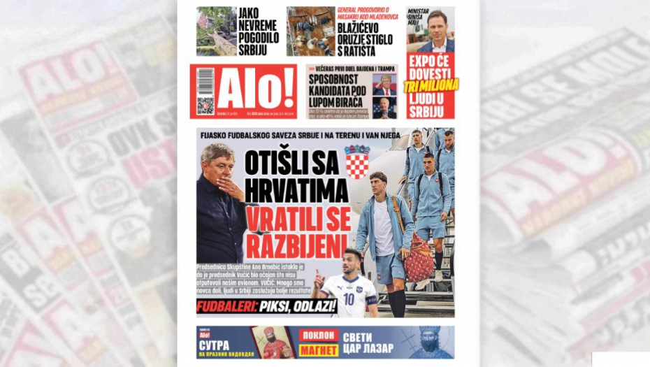 OTIŠLI SA ŠAHOVNICOM, VRATILI SE RAZBIJENI! Fijasko Fudbalskog saveza Srbije i na terenu i van njega