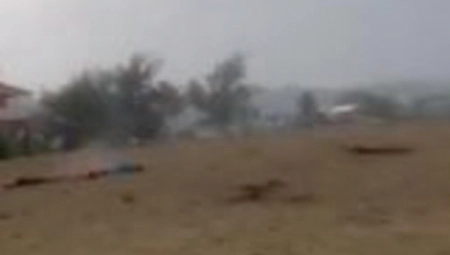 "PRVO JE UDARILO, A ZATIM SE ČULO VRIŠTANJE DECE" Zabeležen JEZIV snimak kada GROM udara trojicu MALIŠANA! (VIDEO)