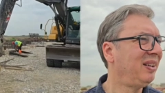 "VRI KAO U KOŠNICI, VREDNI LJUDI OVDE STVARAJU ISTORIJU" Vučić obišao gradilište Ekspa, pa poslao jaku poruku: "OSTVARIĆEMO SVOJE SNOVE" (VIDEO)