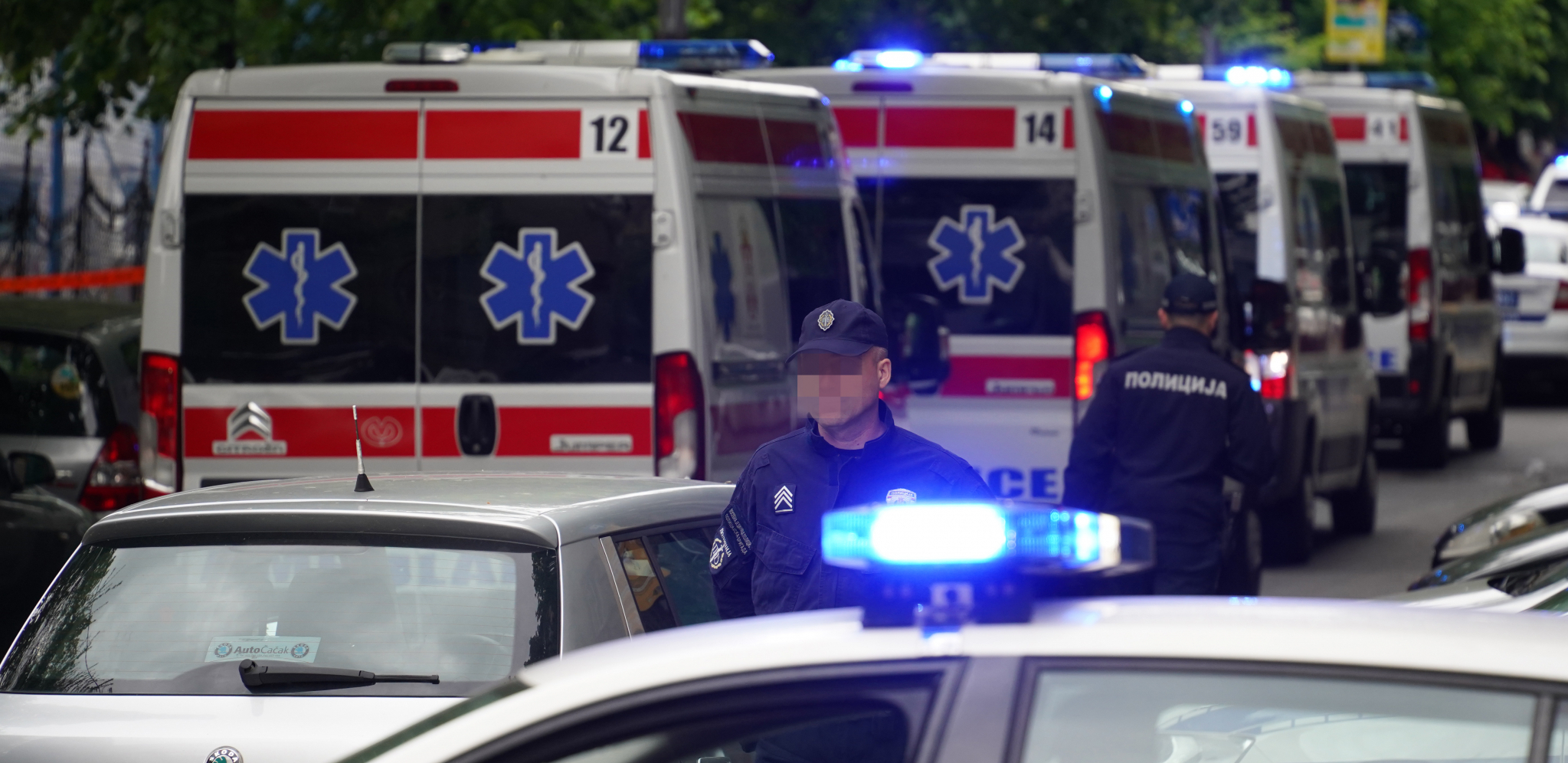 VIŠE LJUDI JE POVREĐENO U SUDARU AUTOBUSA NA BELIM VODAMA Hitna pomoć jurca tamo, najmanje šestoro u bolnici