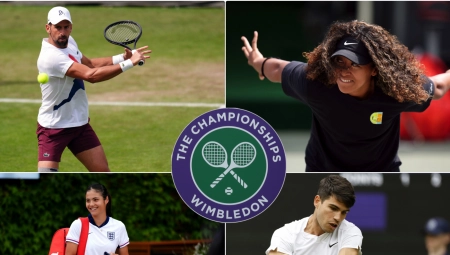 VIMBLDON, OSMI DAN Đokoviću znatno olakšan put do finala, legendarni fudbaler bodrio Noleta, poruka Novaka koja će se pamtiti
