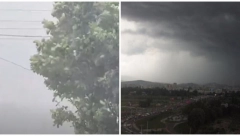 MONSTRUOZNI OBLACI U ZAGREBU Nevreme pravi krš i lom, snažan vetar OBARA DRVEĆE (VIDEO)