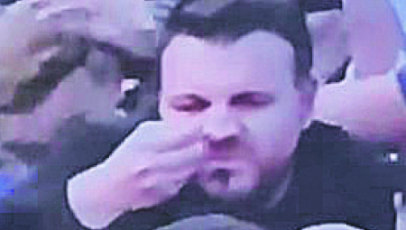 SKANDALOZNO Navijač Engleske šmrkao kokain (VIDEO)