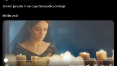 SRPSKI JEZIK U NAJGLEDANIJOJ HBO SERIJI!"Gospode, pomiluj“ čulo se kada glavna zvezda pali sveće, gledaoci u šoku