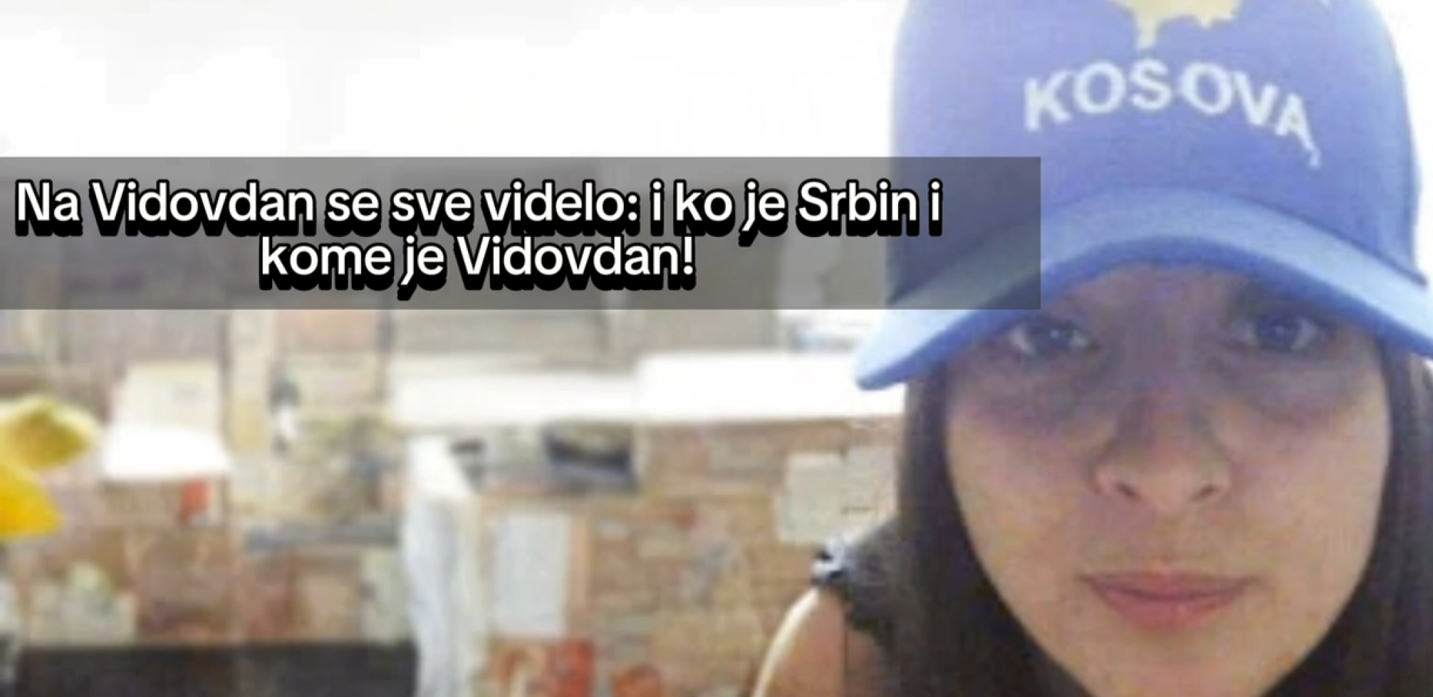 NA VIDOVDAN SE SVE VIDELO! Dok su Srbi hapšeni na Gazimestanu, a trobojka bačena u smeće, simpatizeri opozicije i opozicioni mediji kukali za "Mirditom" (VIDEO)