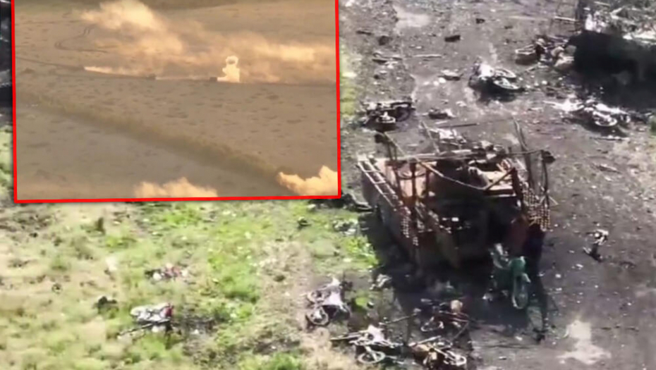 CRNI KOZACI IH SAČEKALI U ZASEDI Jeziva scena sa fronta kod Ugledara, svi dignuti u vazduh (VIDEO)