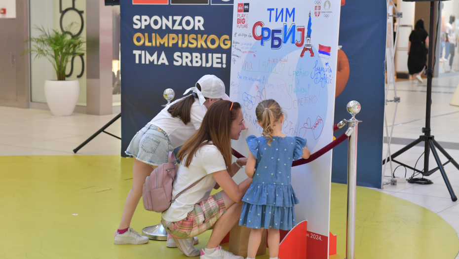NAVIJAJ ZA OLIMPIJSKI TIM SRBIJE BIG šoping centri i Olimpijski komitet Srbije – podrška zlata vredna!
