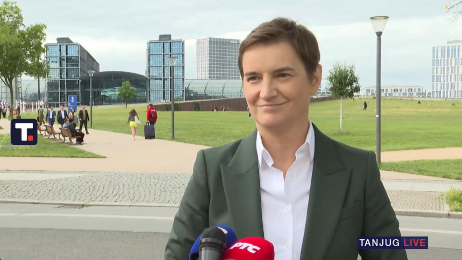 "ČESTITALA SAM NEMAČKOJ ŠTO ĆE BITI PRVA EVROPSKA ZEMLJA KOJA ĆE KORISTITI SVOJ LITIJUM" Brnabić se obratila građanima iz Berlilna (VIDEO)