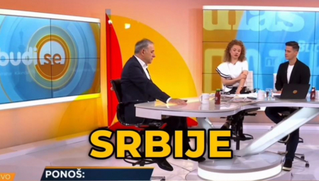 SKANDAL NA NOVOJ S! Šolakova direktiva? Voditeljka priznala lažnu državu Kosovo, Ponoš prećutao! (VIDEO)