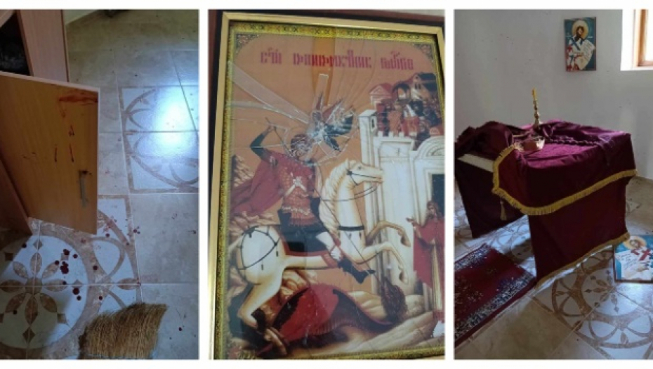 OSKRNAVLJEN HRAM SPC U HRVATSKOJ Jezive slike, ima dosta srče i krvi (FOTO)