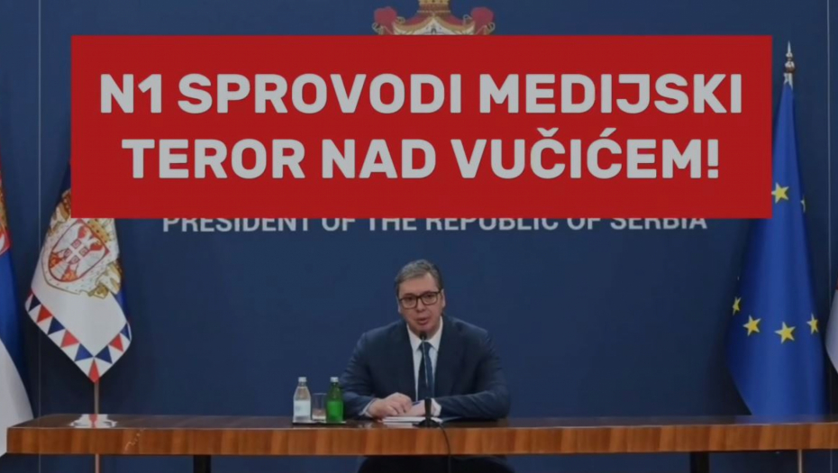 TEROR N1 NAD PREDSEDNIKOM: 7 minuta i 22 sekunde čiste mržnje prema Vučiću! Napadaju ga jer je odbranio Srbe od žiga genocidnog naroda (VIDEO)