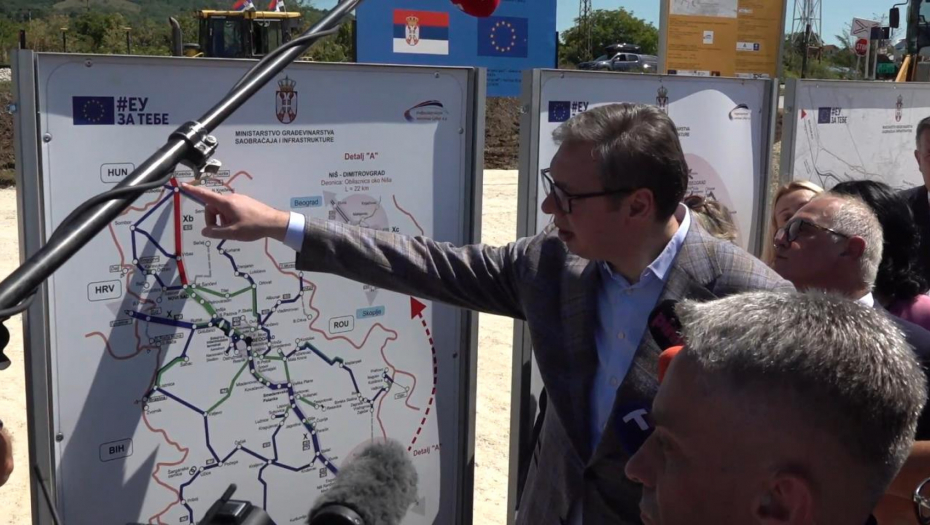 VUČIĆ NAJAVIO VELIKE VESTI ZA JUG SRBIJE:  Izgradnja železničke obilaznice oko Niša počinje za 14 dana!