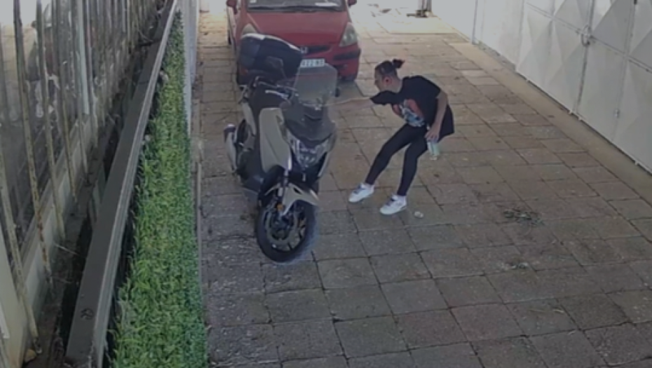 SNIMLJENA ŽENA KOJA SEJE STRAH PO ADI CIGANLIJI Upada ljudima u dvorišta, pravi HAOS! (VIDEO)