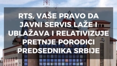 SRAMAN PRILOG RTS-A U DNEVNIKU Ublažili i relativizovali pretnje smrću predsedniku Vučiću i njegovom sinu! (VIDEO)