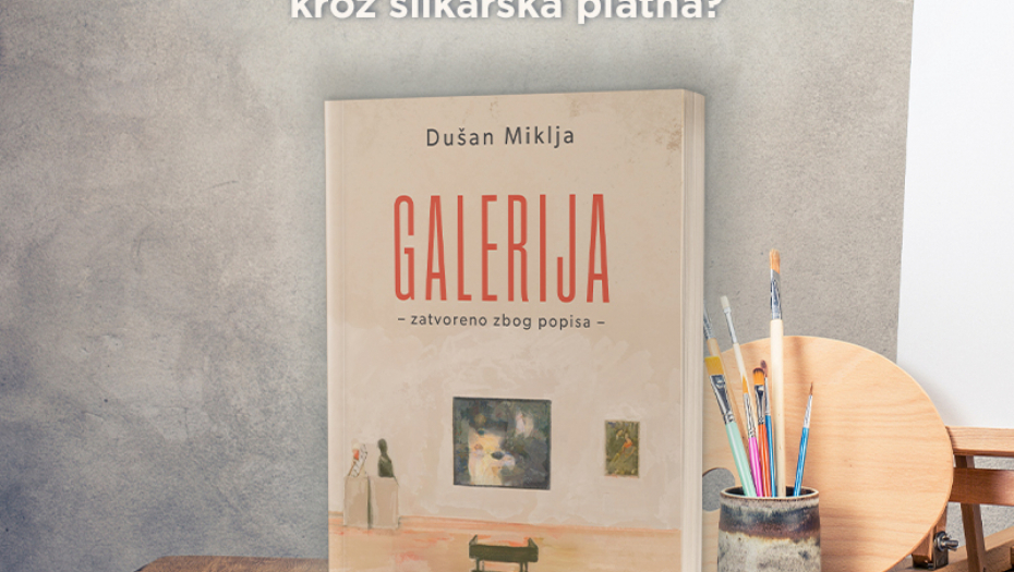 Nova knjiga Dušana Miklje – „Galerija: Zatvoreno zbog popisa“ u prodaji