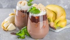 BRZI PUDING OD BANANE I ROGAČA Preukusan i zdrav, pravićete stalno