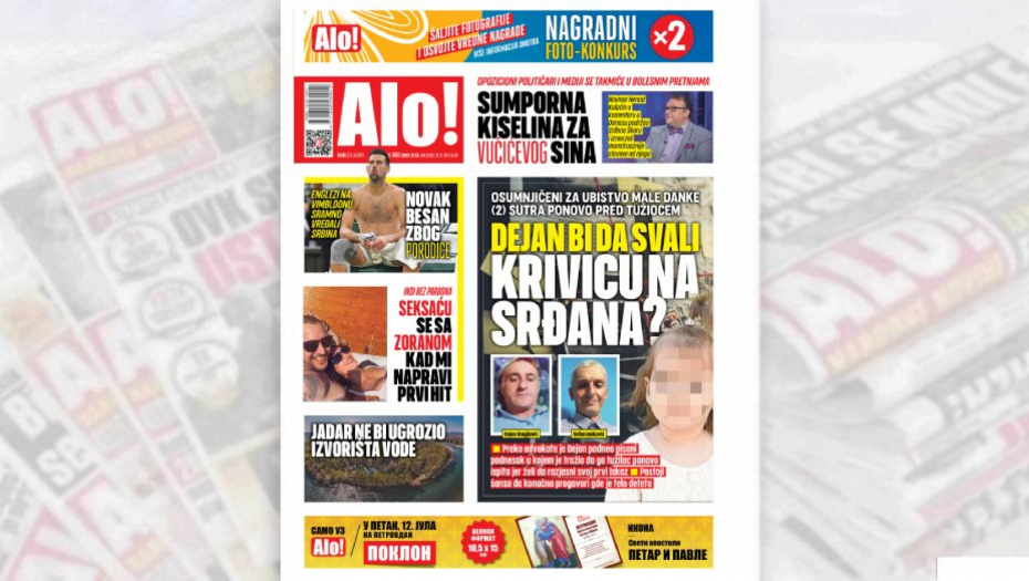 "SUMPORNA KISELINA ZA VUČIĆEVOG SINA": Opozicioni političari i mediji se takmiče u bolesnim pretnjama