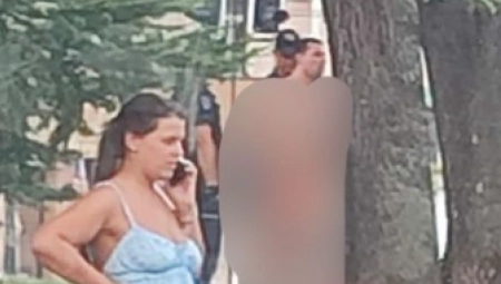 MUŠKARAC SE SKINUO GO I ŠPARTAO CENTROM BEOGRADA! Prolaznik snimio SVE, bacio odeću i ostao ''kao od majke rođen''! (FOTO)