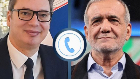 VUČIĆ RAZGOVARAO SA NOVIM PREDSEDNIKOM IRANA "Razmotrili smo mogućnosti za produbljivanje saradnje između naših zemalja"