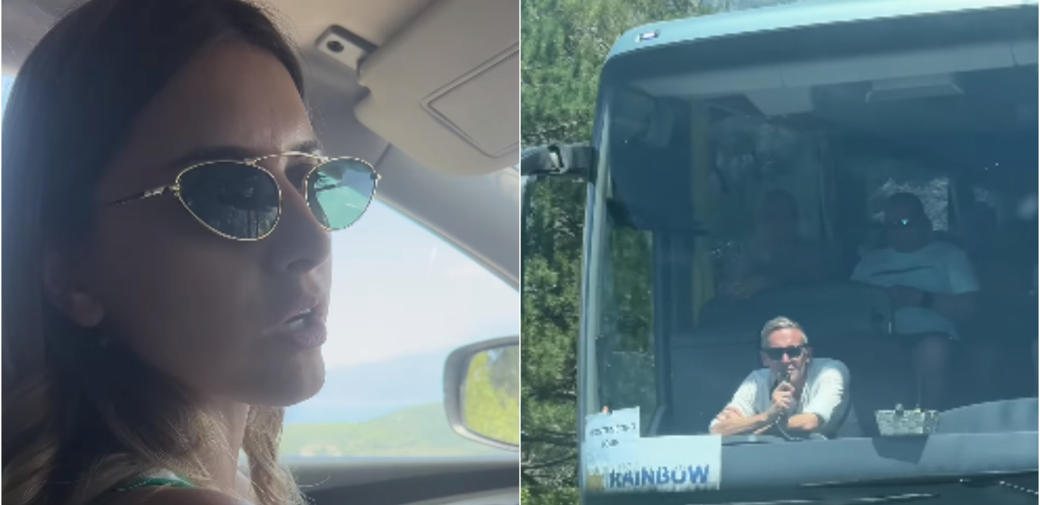 ŠOKANTAN SNIMAK ZAPALIO DRUŠTVENE MREŽE Crnogorci maltretiraju devojku iz Srbije - teraju je da vozi po litici u rikverc (VIDEO)