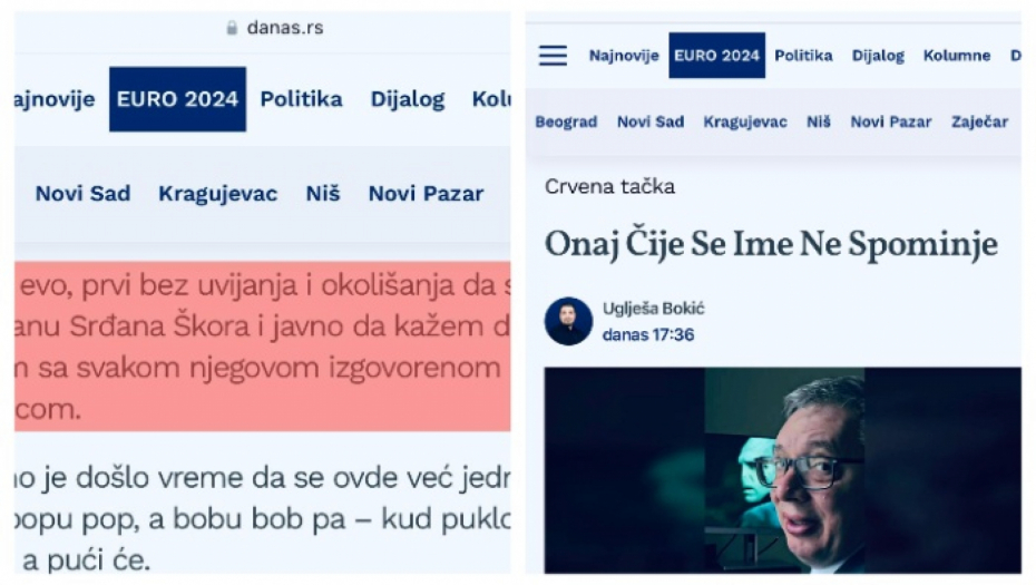 OPOZICIONI “DANAS” SA UDARNOG MESTA PORUČUJE: Da, Danila Vučića treba tuširati uranijumom u rudniku!