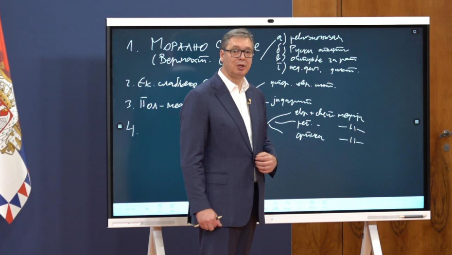 KRAJ SRBIJE U PET TAČAKA! Vučić predstavio svoju analizu o planu napada na našu zemlju!