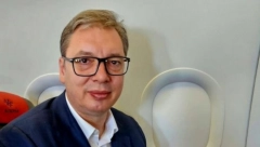 PREDSEDNIK VUČIĆ NA LETU ZA EGIPAT Obratio se mladima Srbije i poručio samo jedno (VIDEO)