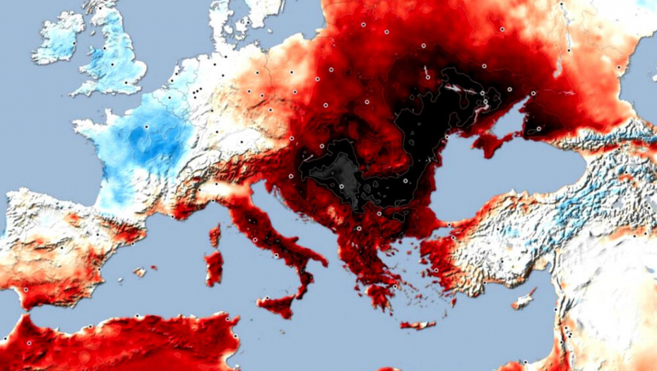 SVI BRUJE O ZASTRAŠUJUĆOJ MAPI KLIME NA BALKANU! Vreli talas do 20. jula, a onda ŠOKIRAJUĆE promene!