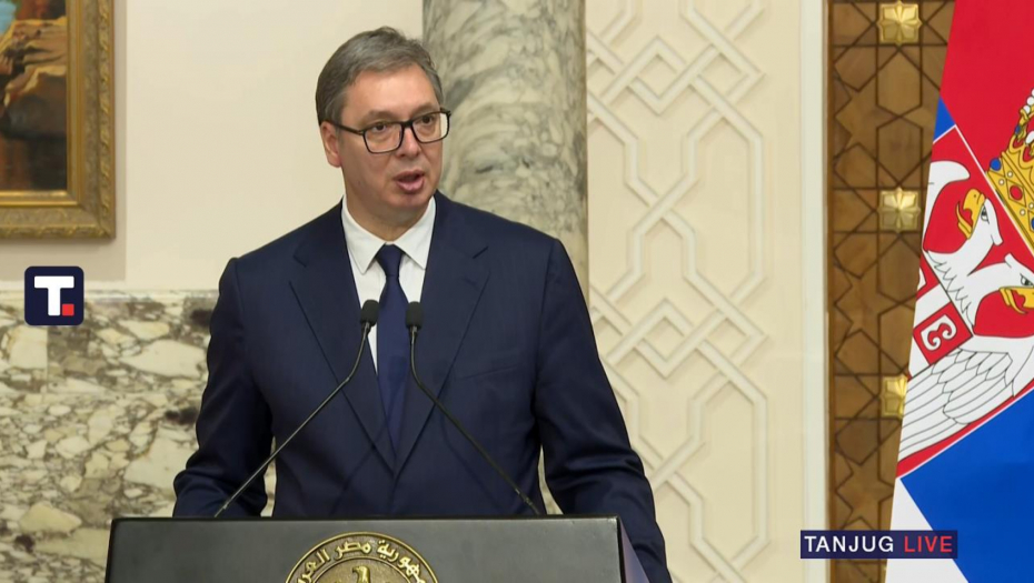 "MALO KO SME TO DANAS DA KAŽE" Vučić i El Sisi uputili važnu poruku celom svetu (VIDEO)