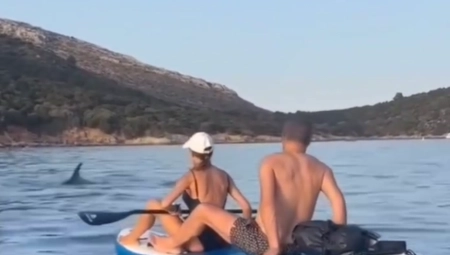 KORISNICI MREŽA ODUŠEVLJENI Magičan prizor na Jadranskom moru ostavio sve bez teksta (VIDEO)