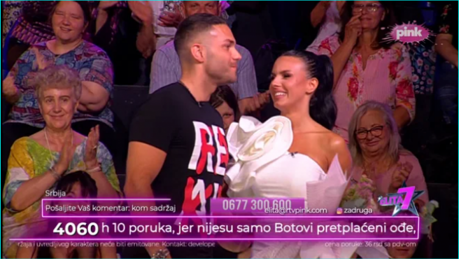 ANĐELO PRIREDIO ANITI NEVEROVATNO IZNENAĐENJE Usred emisije uradio ovo, pobednica zanemela, pali strasni poljupci