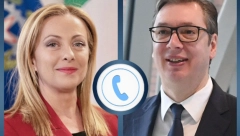 VUČIĆ RAZGOVARAO SA ĐORĐOM MELONI Predsednik najavio važan samit