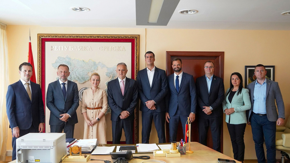 Ministar sporta Zoran Gajić u radnoj poseti Republici Srpskoj, Saradnja sportskih saveza Republike Srpske i Republike Srbije prioritet