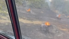 ŠIRI SE POŽAR U MAKEDONIJI Preko 30 vatrogasaca na terenu, plamen zahvatio kuće