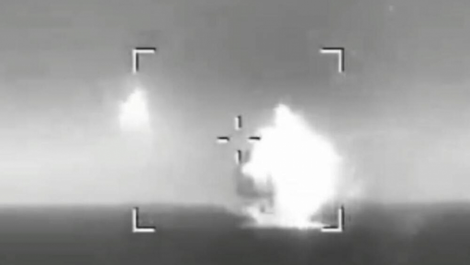 NAPAD UKRAJINSKIH DRONOVA Ruska mornarica uništava sva bespilotna plovila (VIDEO)