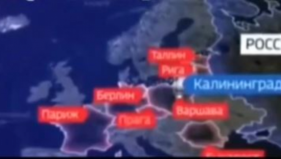 ZASTRAŠUJUĆE: Ruski TV kanal objavio listu gradova koji će PRVI biti uništeni u EU! (VIDEO)