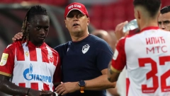 TRENER ZVEZDE POSVETIO POBEDU Milojević zadovoljan zbog pobede i prokomentarisao igru svojih napadača